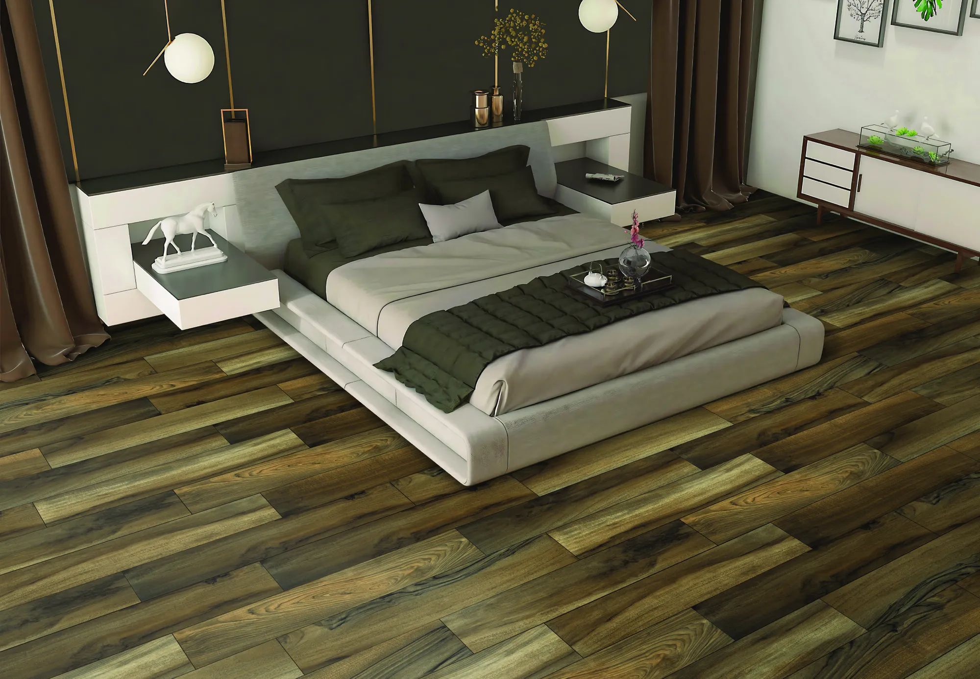 STRIO VALOR PYRUS WOOD TEAK GVT for Wall, Floor — Somany Planks collection