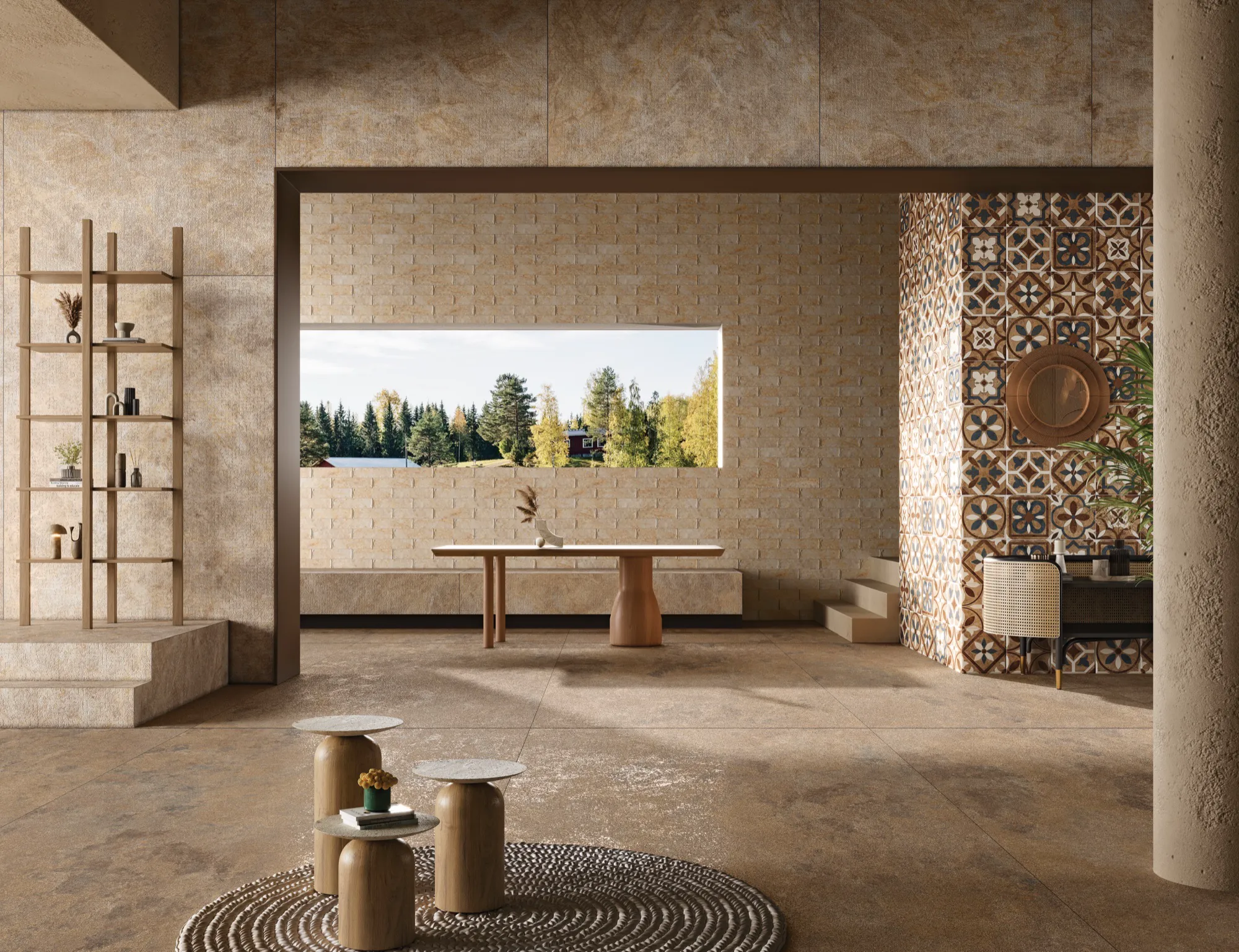 CASTLE COPPER 180 SHAPE GVT for Wall, Floor — Somany SENSO collection