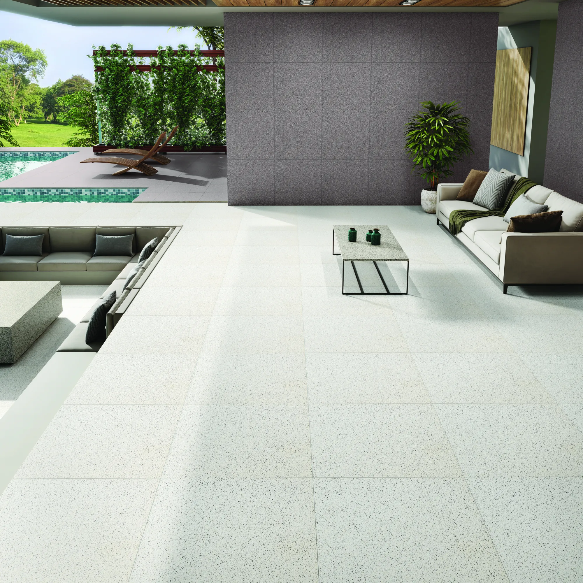 NEO GEOSTONE MAROON HDVT for Floor — Somany Stone 10 collection
