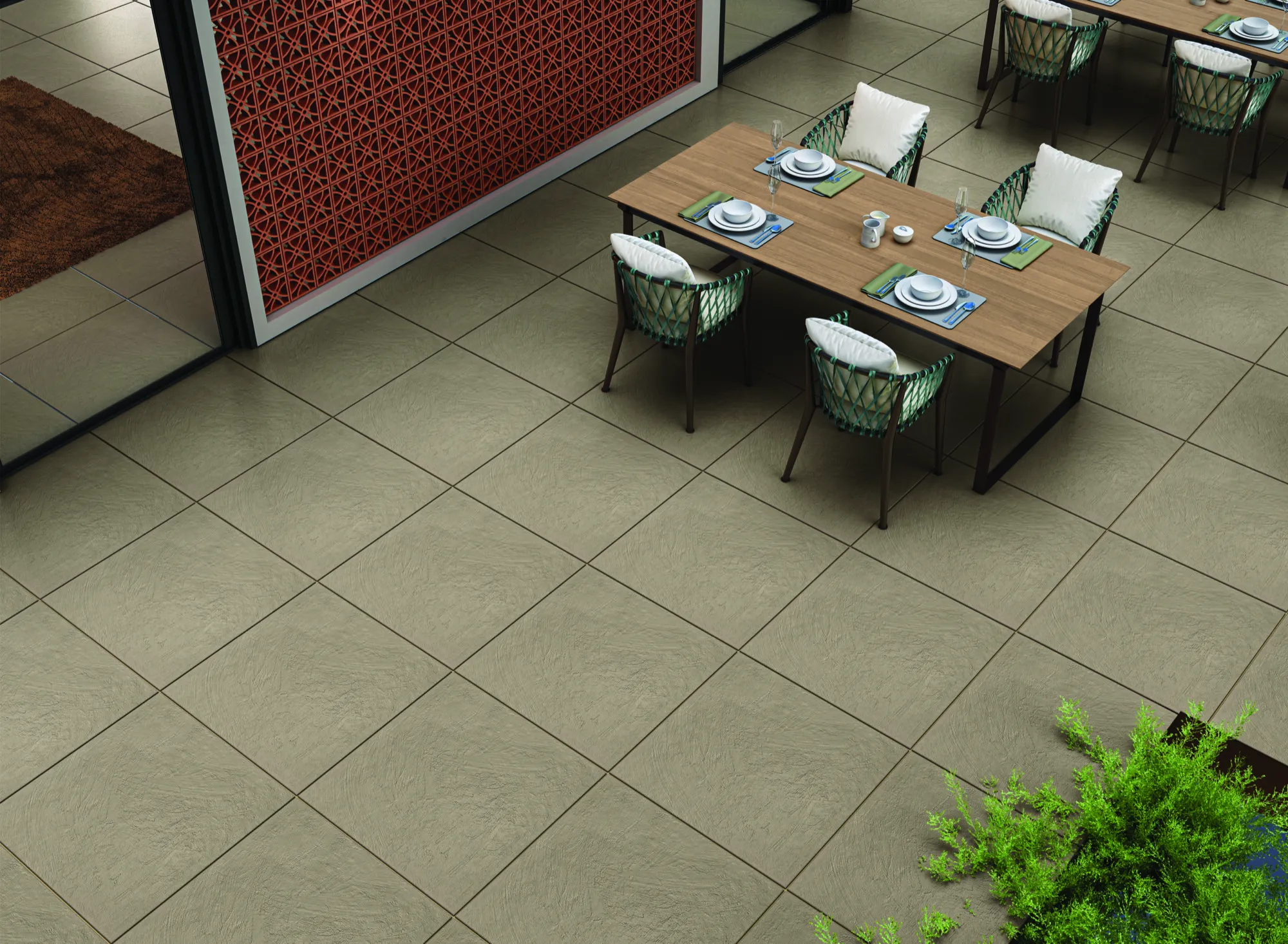 FLAGSTONE MOCA RUSTIC HDVT for Floor — Somany Flagstone collection