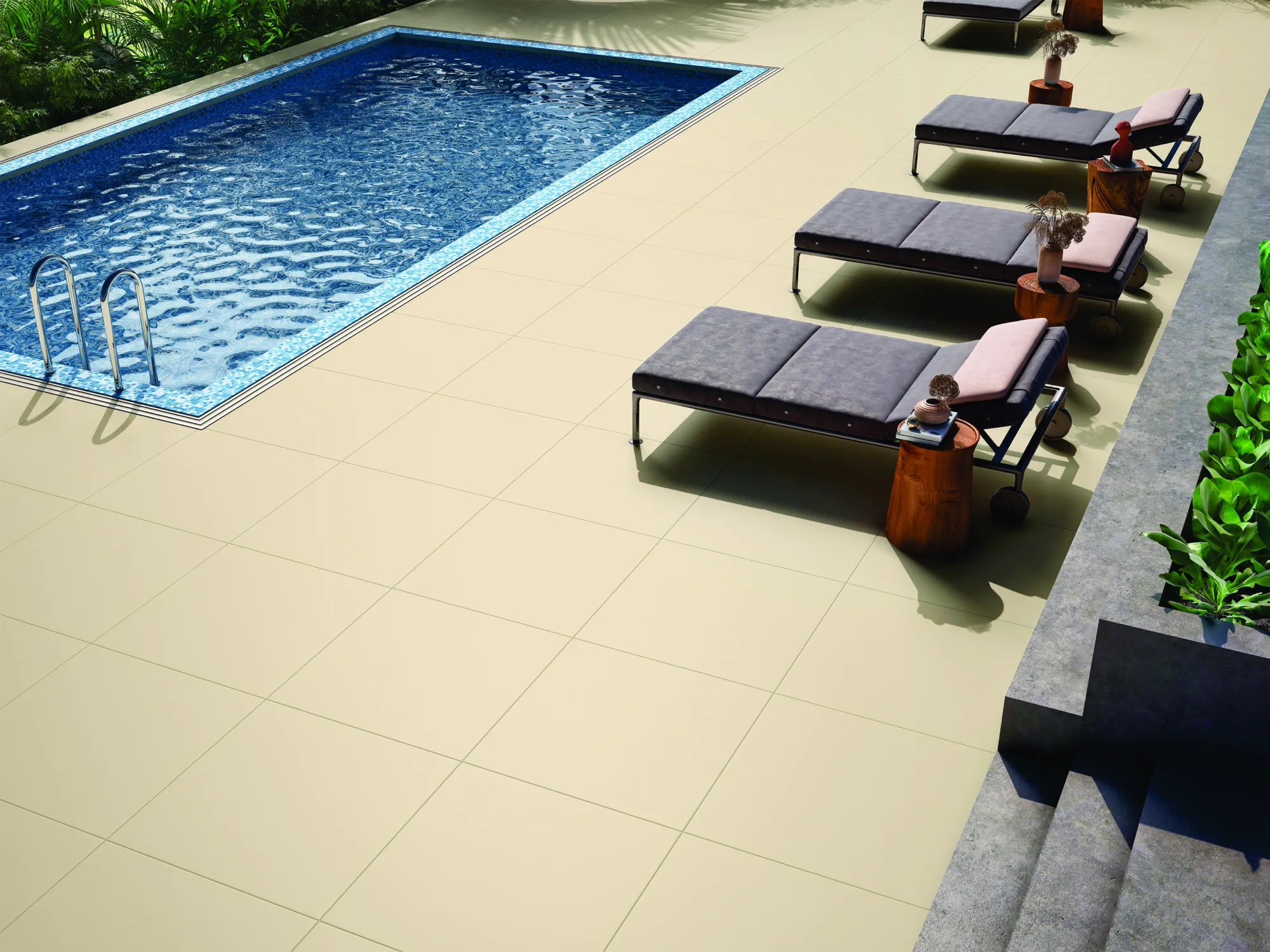 FLAGSTONE CREMA SATIN HDVT for Floor — Somany Flagstone collection