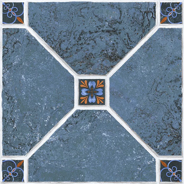 MOTIVO BLUE V4 tiles for Floor — Somany STONE12 collection