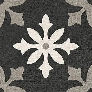 GRIT EMLYN BLACK DECOR tiles for Wall, Floor — Somany ARTIGIANO collection