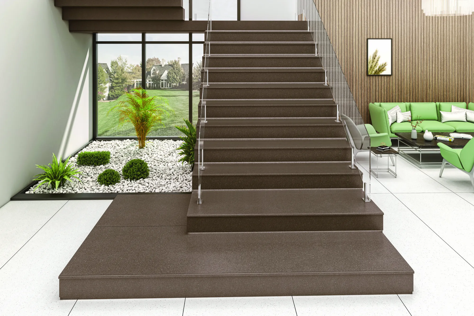 STELLA  COCOA 26 MATT SLAB for Counter Top, Wall, Floor