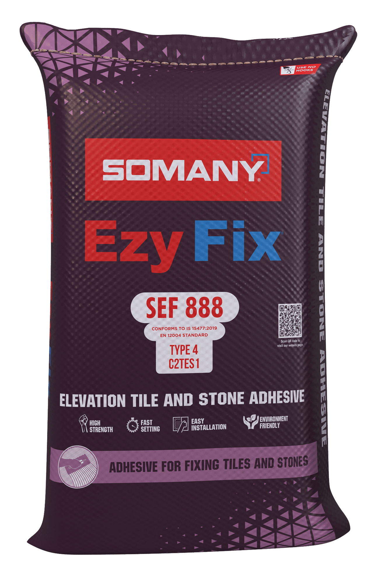 SEF 888 Allied for Large Format Tiles, Stone Installation, Façade & Cladding, Swimming Pools, Fountains