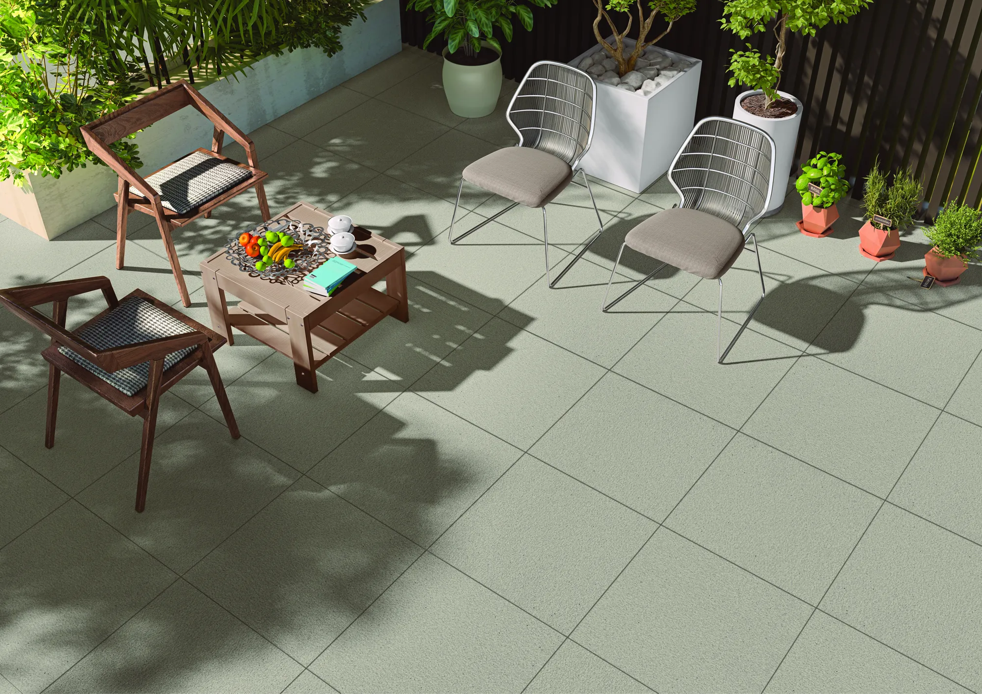 GEOSTONE VERDE HDVT for Floor — Somany Stone 10 collection