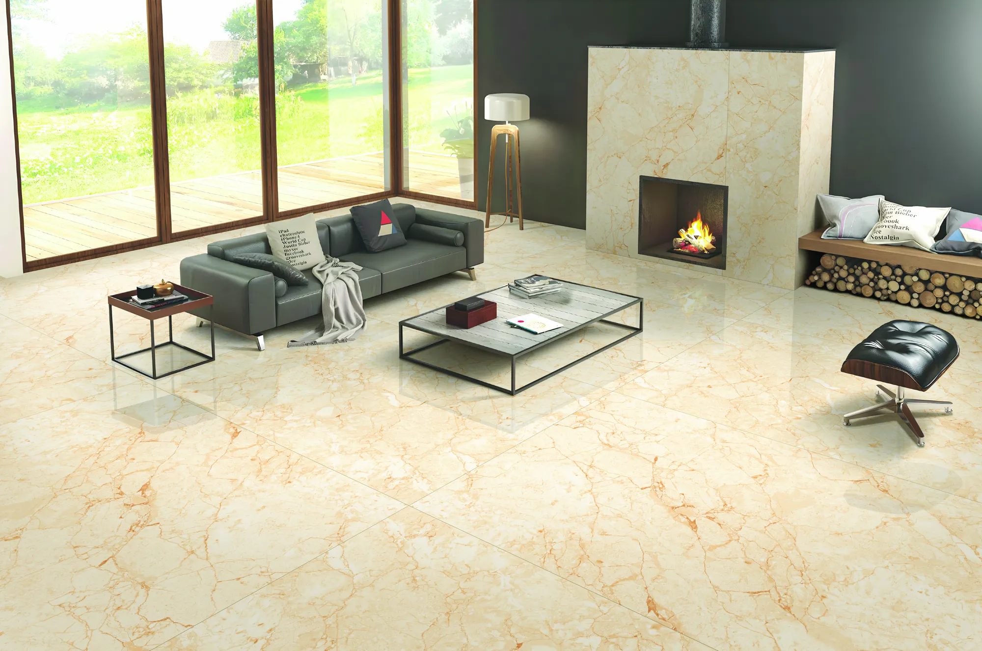 MAX 180 PRIME ATLAS CREMA FP GVT for Wall, Floor — Somany MAX collection