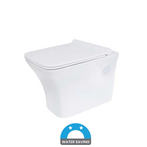 Marina Wall Hung WC With Ezee Close Slim UF Seat Cover