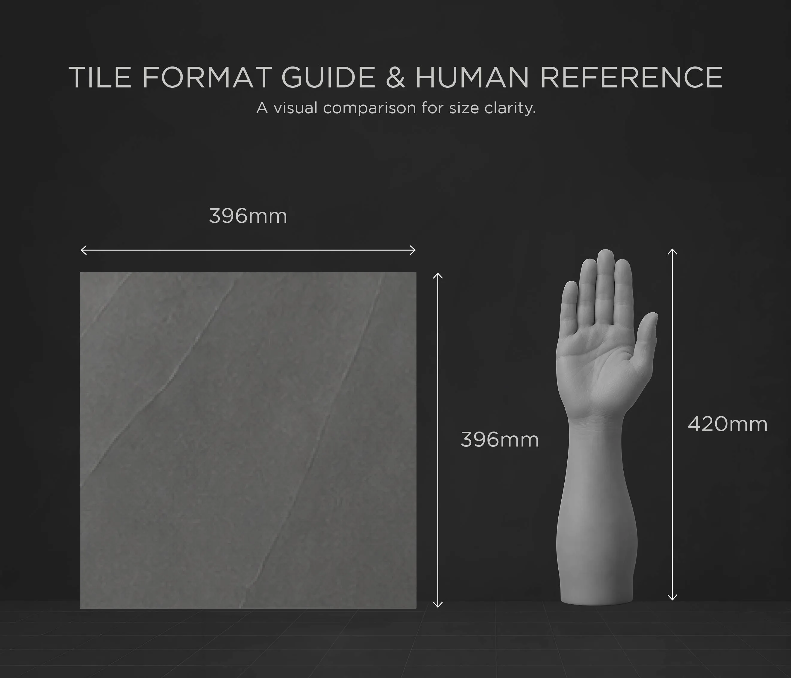 RUBY MARBLE dimensions