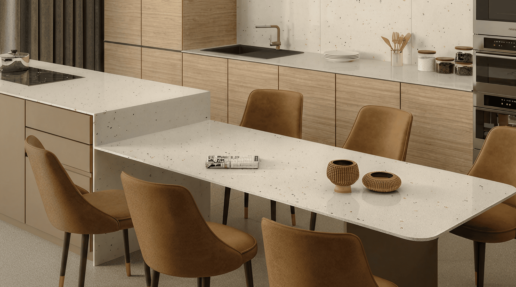 Big in Size. Bigger in Style. — COVERSTONE 15 & COVER9INE - Designed to deliver seamless surfaces and countertops with a