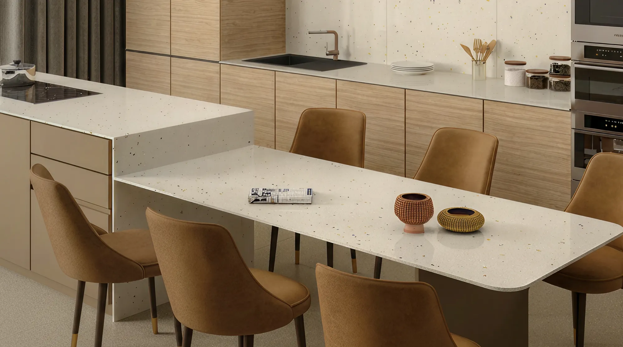 Big in Size. Bigger in Style. — COVERSTONE 15 & COVER9INE - Designed to deliver seamless surfaces and countertops with a