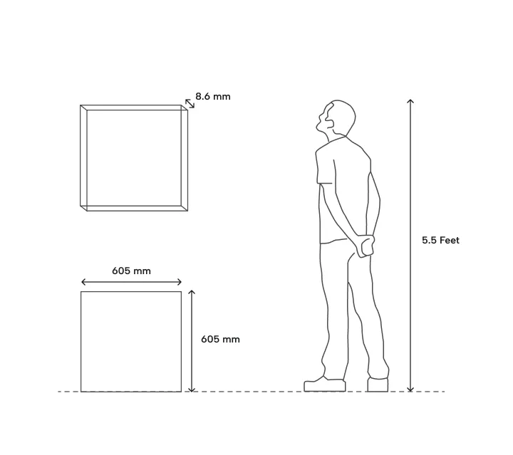 SANFORD GREY dimensions