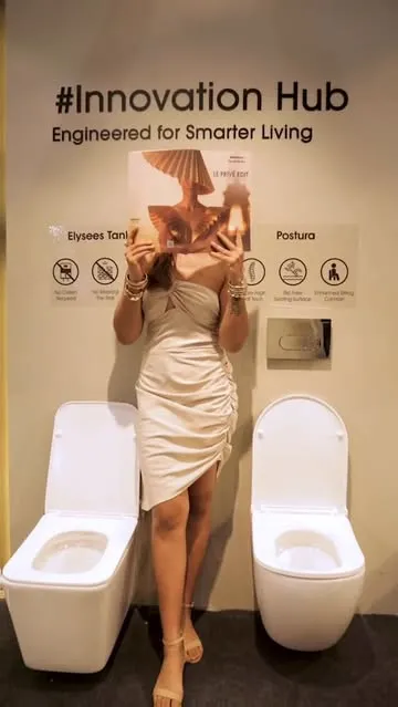 Now I am obsessed with Bathrooms -Nayera Ahuja