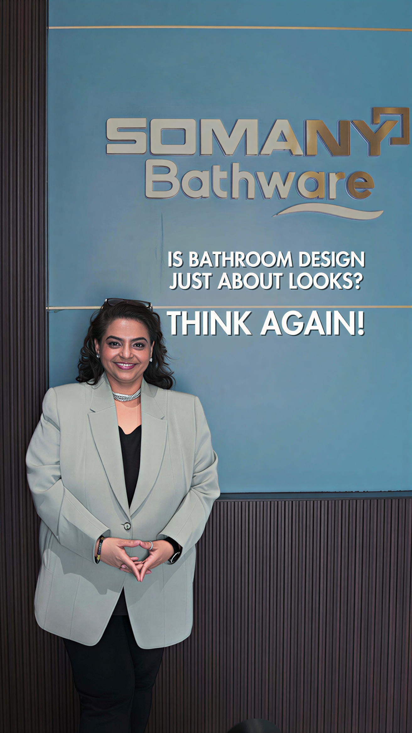 Every curve, every finish, every touch—Somany’s bathware